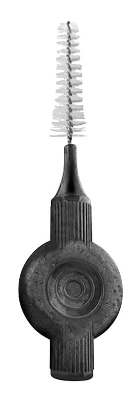 Humble Interdentalbürste pflanzenbasiert Gr. 5 (0,8 mm) in Grün.