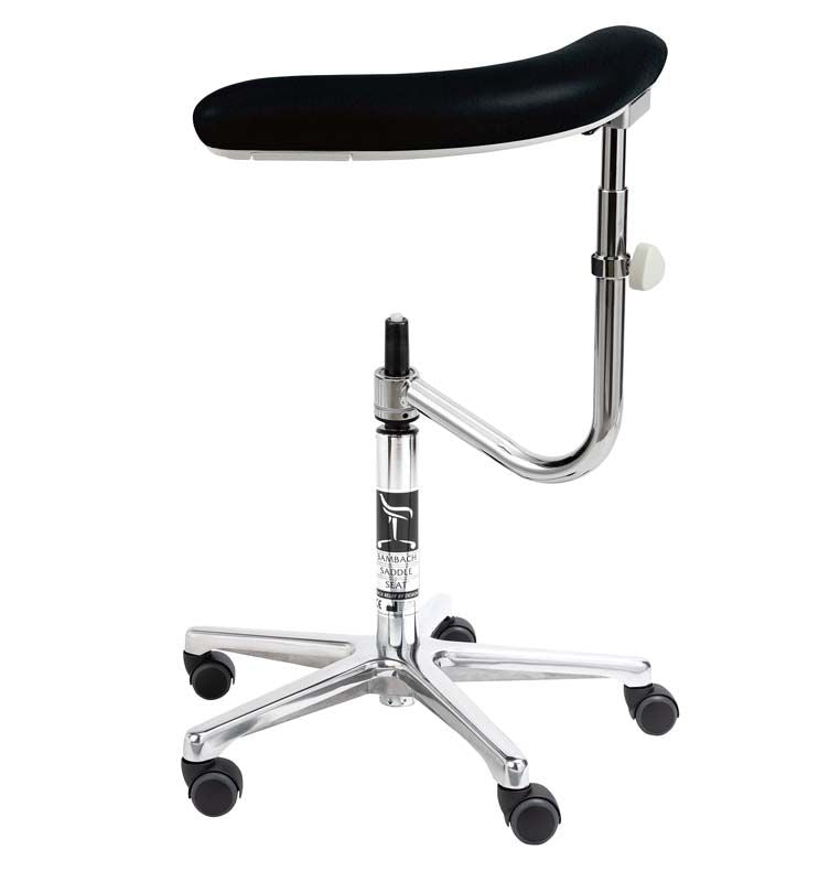 Bambach® Armlehne Smart links montiert auf verchromtem Rollstuhlgestell