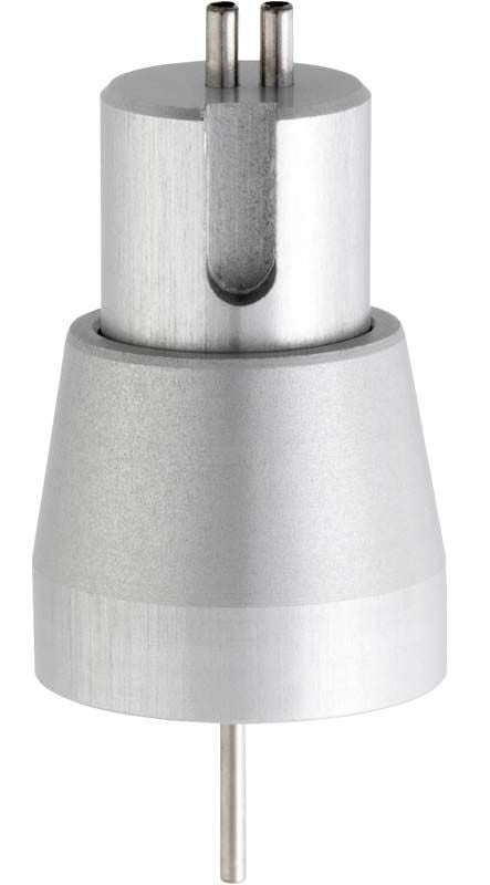 Adapter für Morita 6 Typ 2 aus Metall mit Steckverbindung.