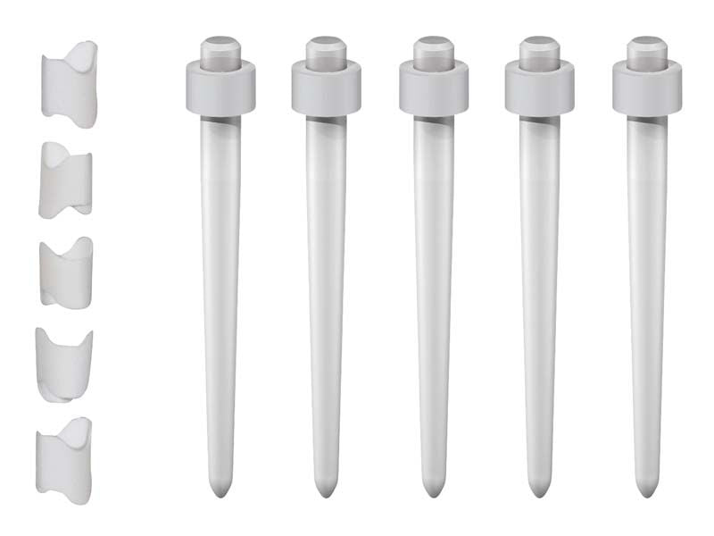 DEN LUSCENT Glasfaserwurzelstifte Mittel (Rot) für Restaurationen.