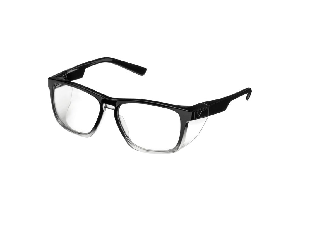 Monoart Schutzbrille Contemporary mit transparentem Seitenschutz und robustem Design.
