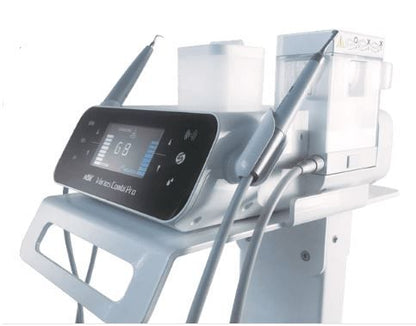 iCart Prophy Gerätewagen mit integriertem NSK Varios Combi Pro und Halterungen.