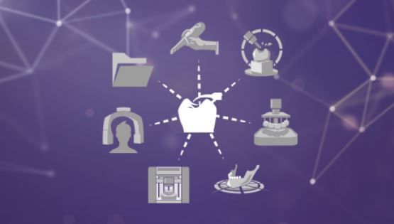 Darstellung der Perpetual Dongle Lab Core Version mit Netzwerksymbolen.