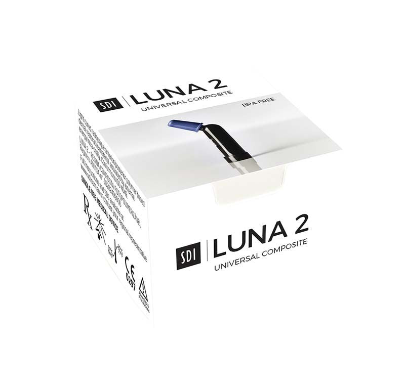 Verpackung des Luna 2 Complet B2 Universal Composite mit Produktabbildung.