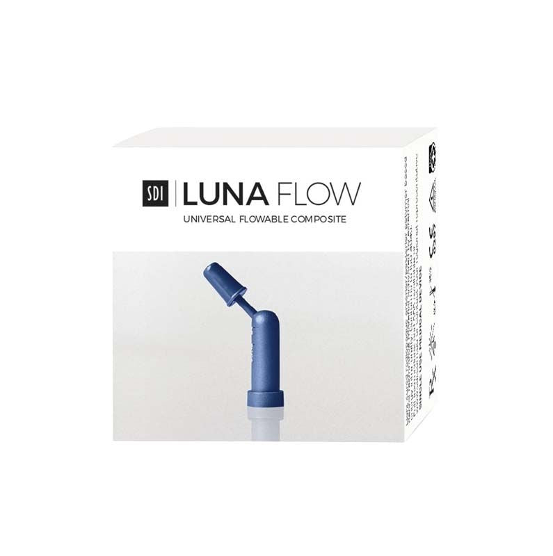 Blauer Applikatoraufsatz für Luna Flow Complet C2 auf weißem Hintergrund.