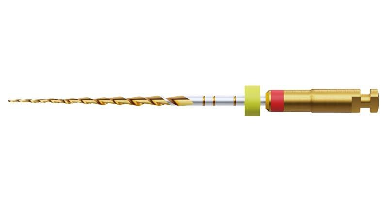 Instrument zur Wurzelkanalaufbereitung aus Nickel-Titan, steril und flexibel.
