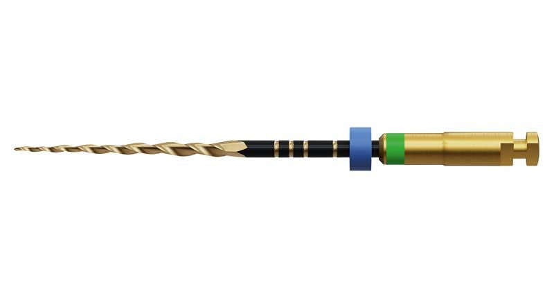 Endodontisches Instrument B5 2Shape mini F35 N35 für Wurzelkanalbehandlungen.