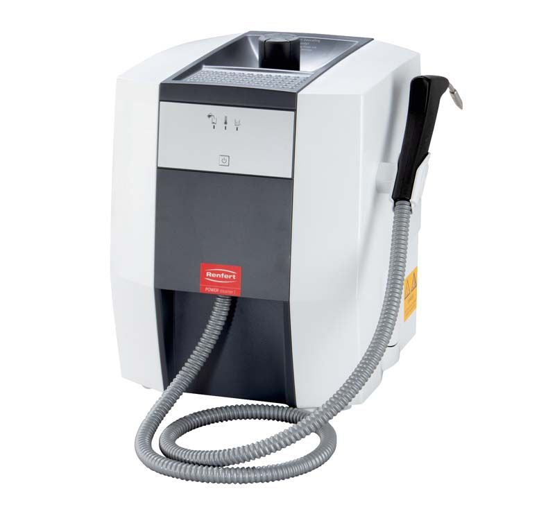 Medizinisches Dampfstrahlgerät POWER steamer 1 für zahnmedizinische Labore.