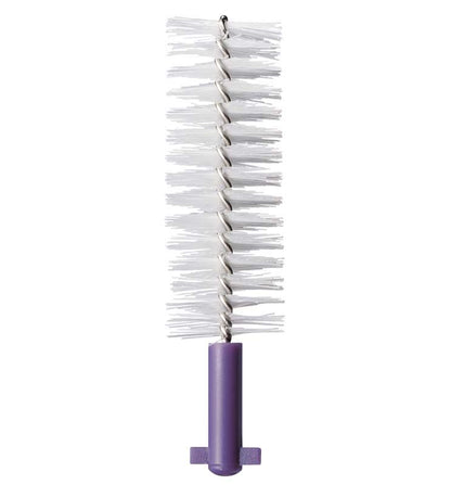 Interdentalbürste CURAPROX CPS regular violett mit weißem Bürstenkopf.