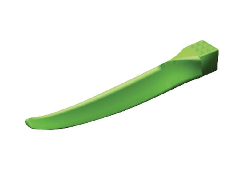Grüner NiTin™ Interdentalkeil in großer Größe.