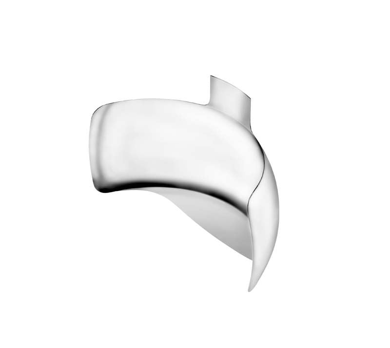 NiTin™ Full Contour groß-zervikal 8,7 mm Zahnprothese in Nahaufnahme.