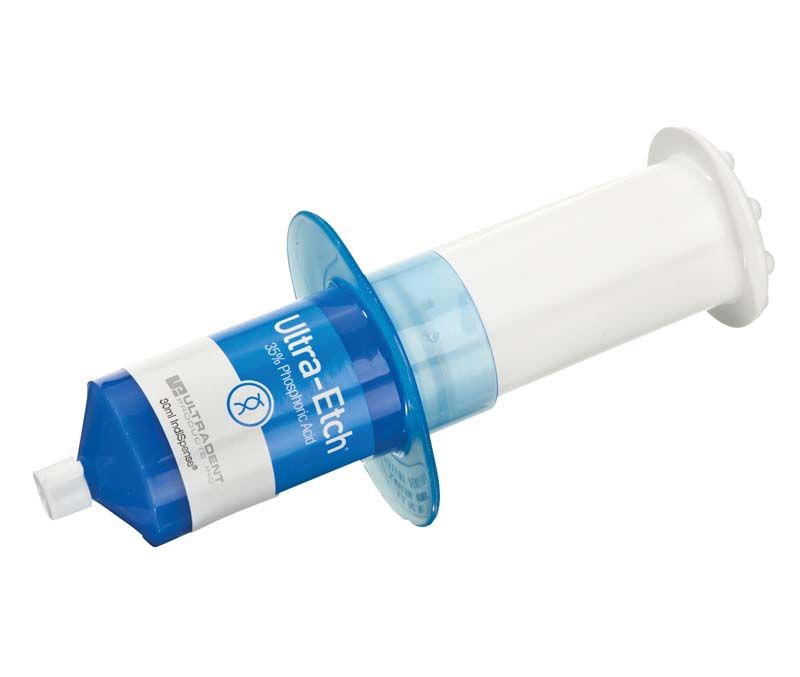 Ultra-Etch™ Indispense Set mit 35% Phosphorsäure-Gel in Spritze.