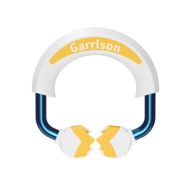Großer gelber Matrizenring Strata-G™ für dentale Restauration.
