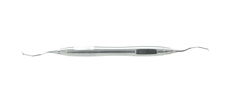 Kürette Gracey Micro-Mini-Five LS-Passion, doppelseitig mit ergonomischem Griff.