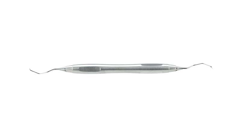 Kürette Gracey Micro-Mini-Five LS-Passion, Edelstahl mit schmalem Arbeitsende.