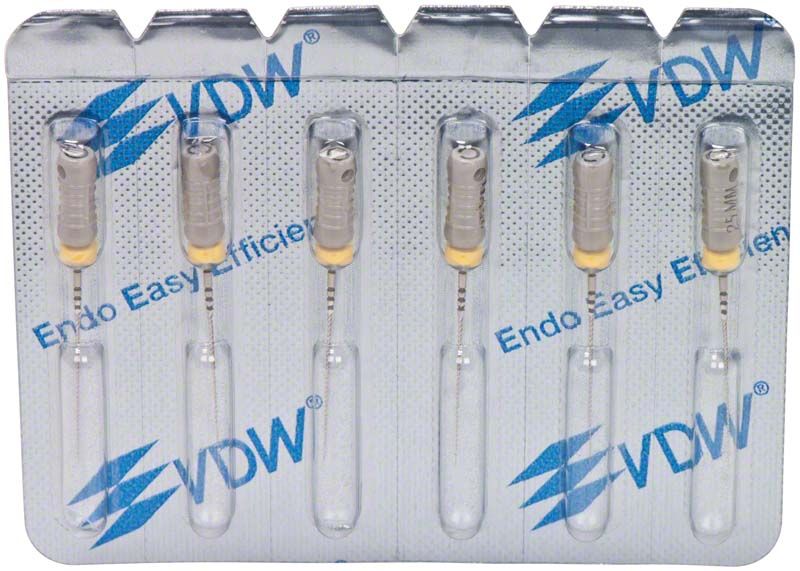 C-Pilot Feilen 25mm Gr. 008 in Blisterverpackung mit VDW-Logo.