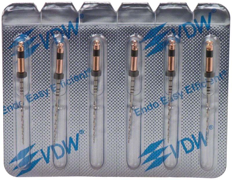 RECIPROC® Feilen 25mm R40 in Blisterverpackung für Endodontie.