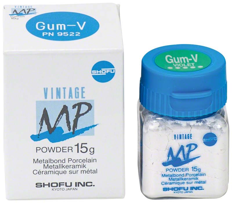 VINTAGE MP Zahnfleischmasse 15g Gum-V in Originalverpackung.