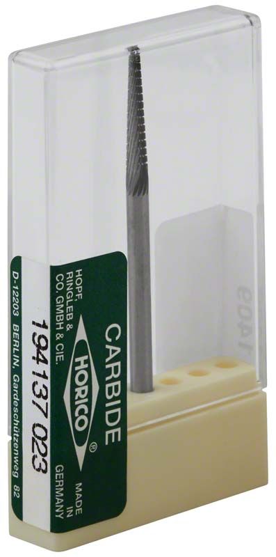 Hartmetallfräser Querhieb 194 137 023 in transparenter Verpackung.