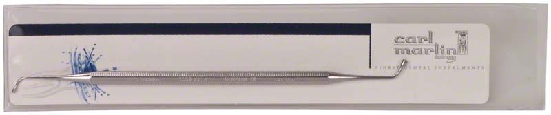 Zahnmedizinisches Instrument Planstopfer ASH - Figur 154 in Verpackung.