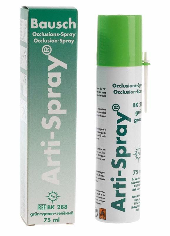 Arti-Spray® grün, 75 ml Dose mit Verpackung von Bausch.