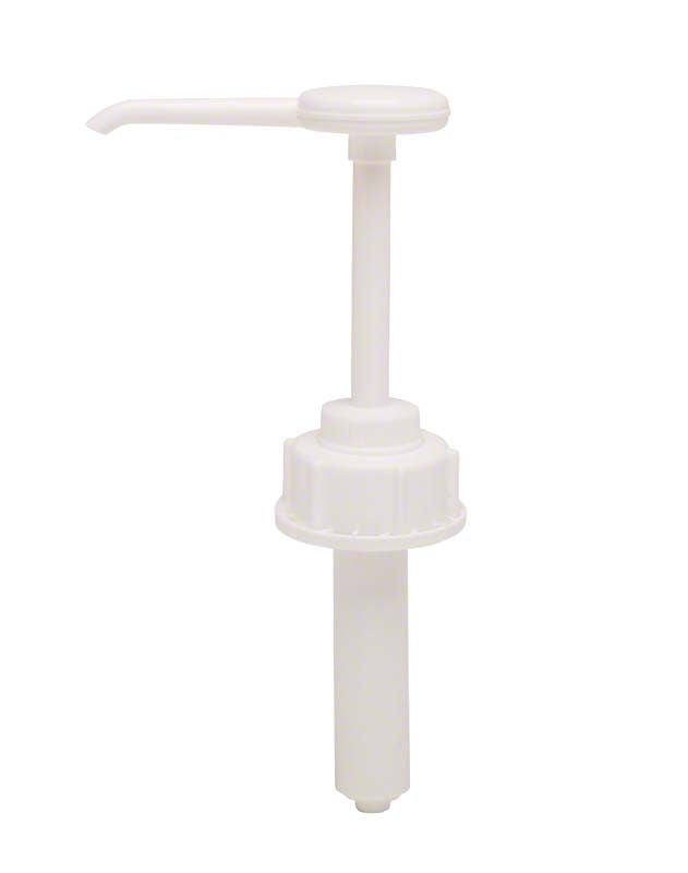 Dosierpumpe für 5 und 10 Liter Kanister, weiße Farbe.