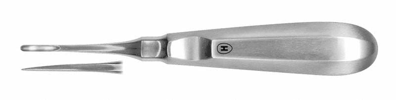 Wurzelheber HSA 706-01 aus Edelstahl mit luxierender Spitze.