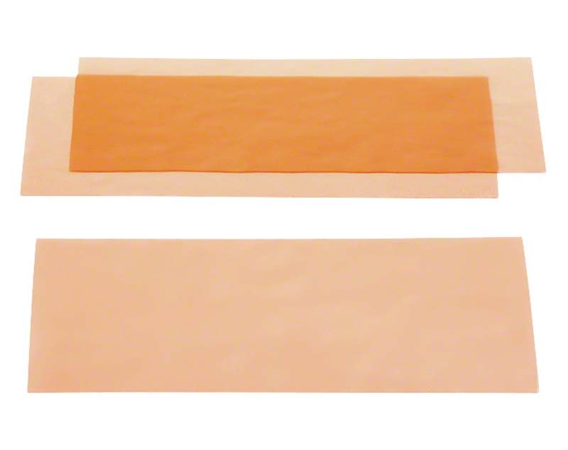 Vorbereitungswachs 0,5 mm Platten für zahntechnische Laborarbeit.