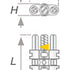 VECTOR® Standard-Dehnschraube Typ 50 - Micro , 10 Stück
