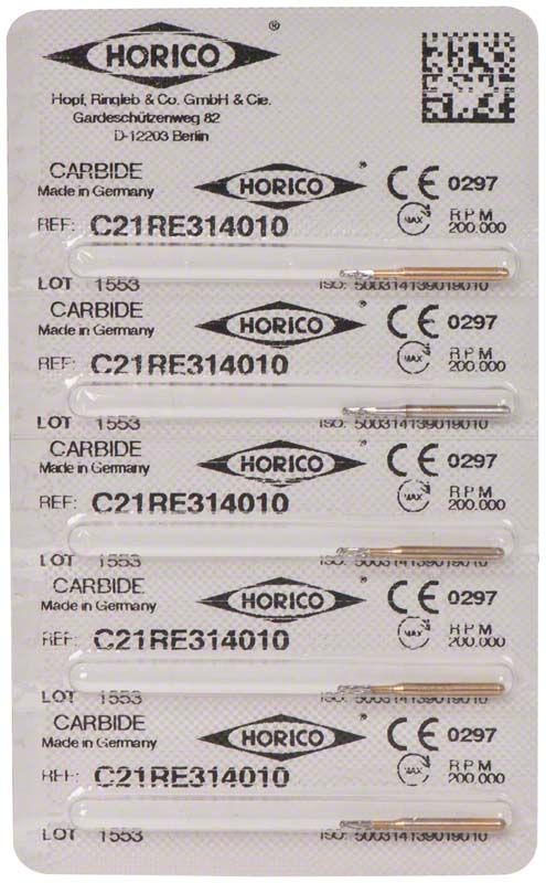 Hartmetallkronentrenner C21RE 314 010 in Blisterverpackung mit Herstellerinformationen.