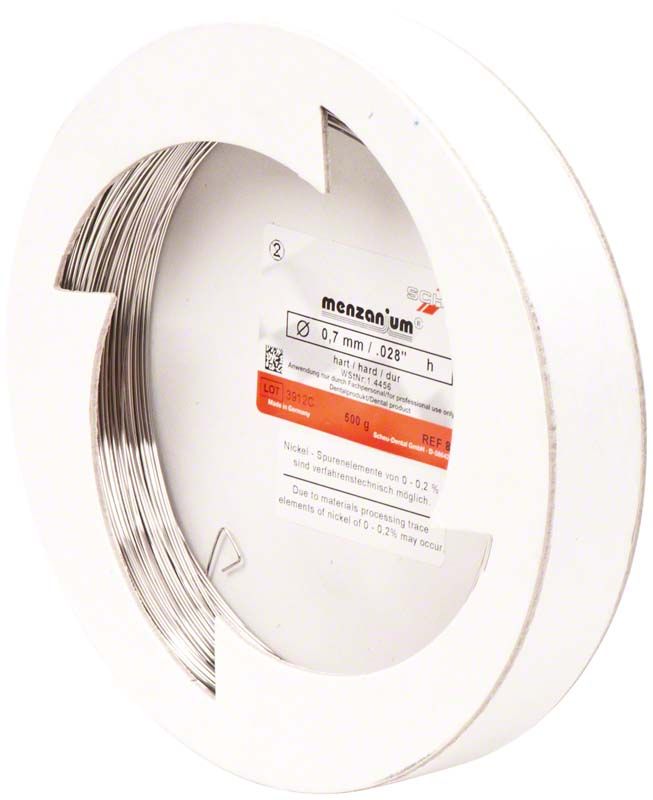 Image of CHROMIUM Spulendraht federhart - 0,7mm , 500g