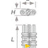 VECTOR® Standard-Dehnschraube Typ 100 - Mini , 10 Stück