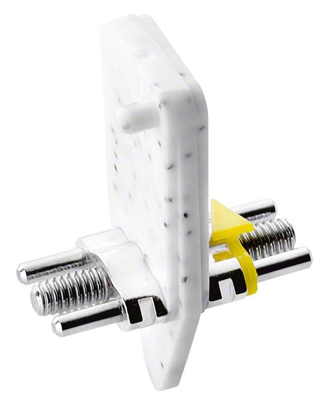 VECTOR® Standard-Dehnschraube Typ 140 mit gelbem Drehrichtungspfeil, Nahaufnahme.