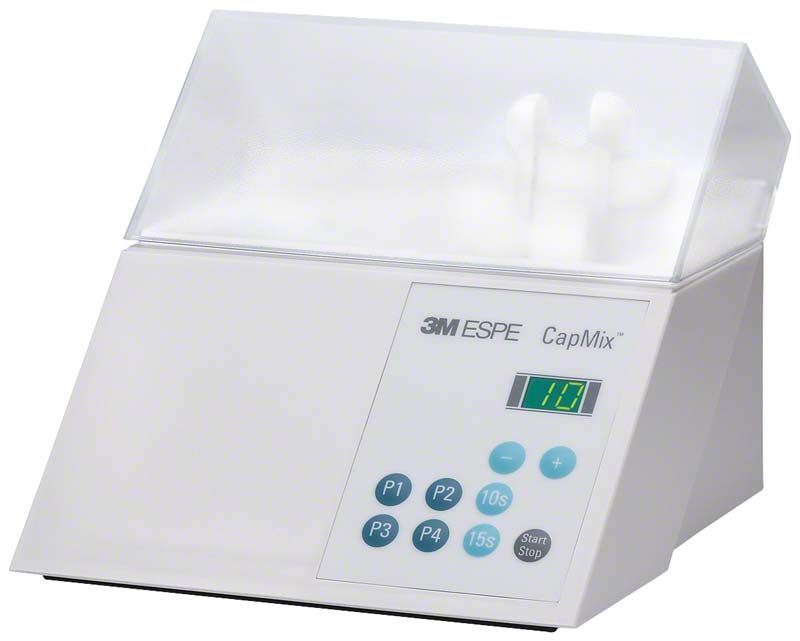 Innovatives 3M CapMix Universalmischgerät für Dentalmaterialien mit Steuerungstasten.