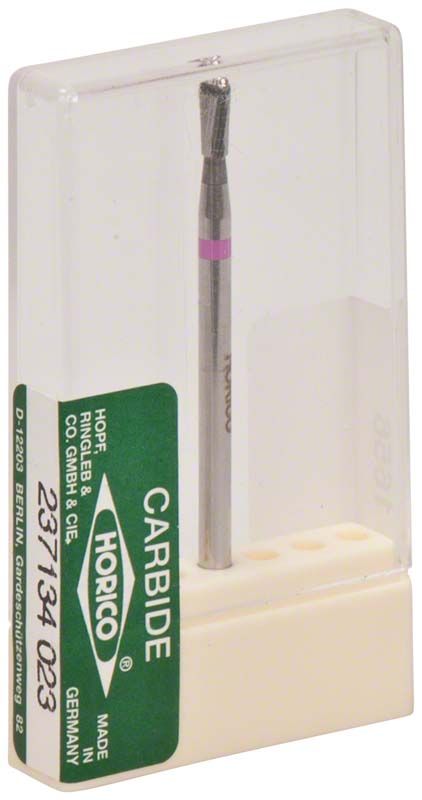 Hartmetallfräser Querhieb 237 134 023 in transparenter Kunststoffverpackung.