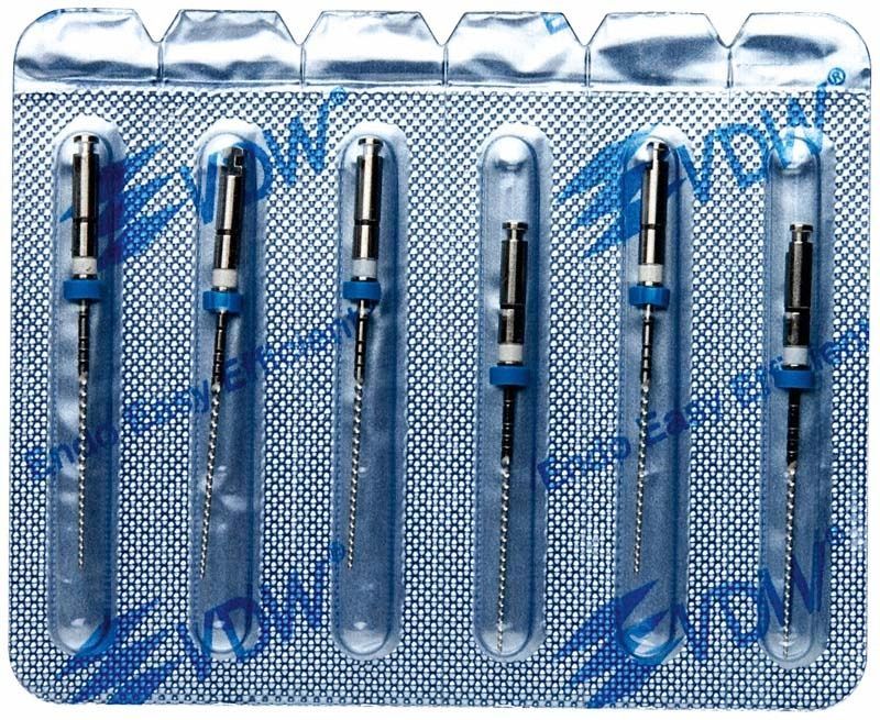 FlexMaster® Taper .02 25mm Gr. 45/.02 Feilensequenz in Blisterverpackung.