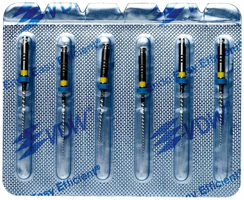 FlexMaster Taper .06 21mm Feilen in Blisterverpackung.