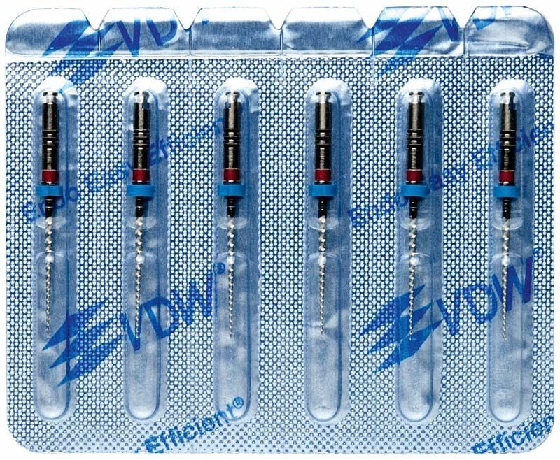 FlexMaster Taper .06 21mm Feilen in Blisterverpackung.