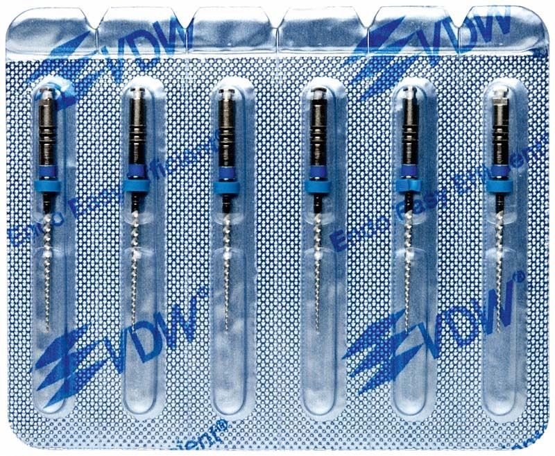 FlexMaster NiTi-Feilen in Blisterverpackung mit sechs Einheiten.