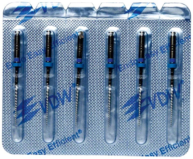 Flexmaster 25mm Gr. 30/.06 Feilen in Blisterverpackung.