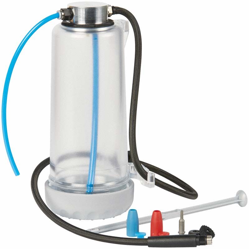 Zusatztank für Basic Quattro Dentalgeräte mit Zubehörteilen.