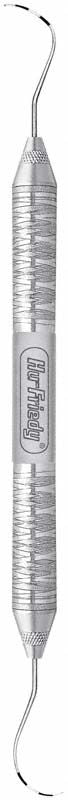Parodontometer Q2N Nabers mit schwarzen Farbmarkierungen und geriffeltem Griff.