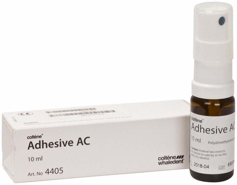 Adhäsivflasche und Verpackung "Adhesive AC" von coltene, 10 ml.