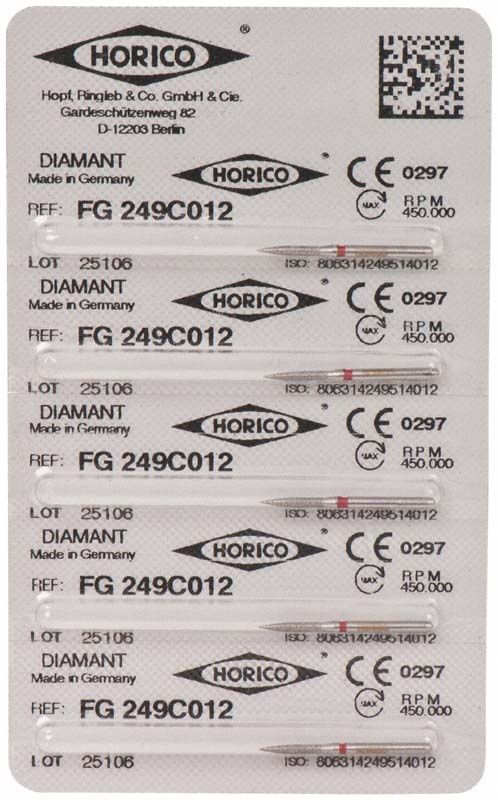 Verpackung von Diamant FG 249C 012 mit mehreren Einheiten.