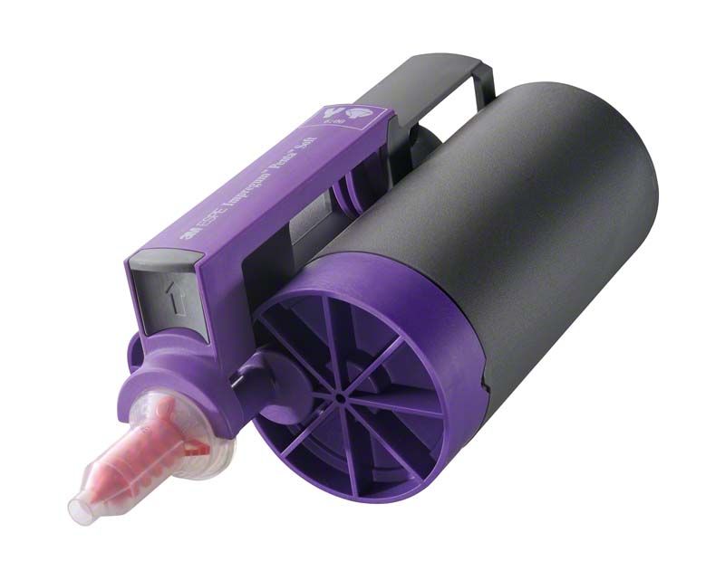 Impregum™ Penta™ H DuoSoft™ Leerkartusche für Pentamix 3 in lila-schwarz.