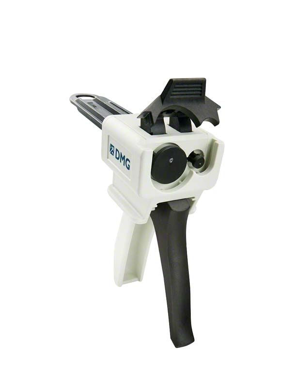 Applikationspistole für Dentalmaterialien, kompatibel mit 50ml-Kartuschen.