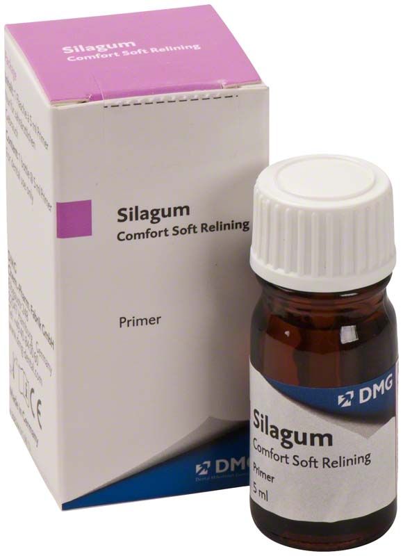 Silagum Comfort Primer Flasche und Verpackung von DMG.