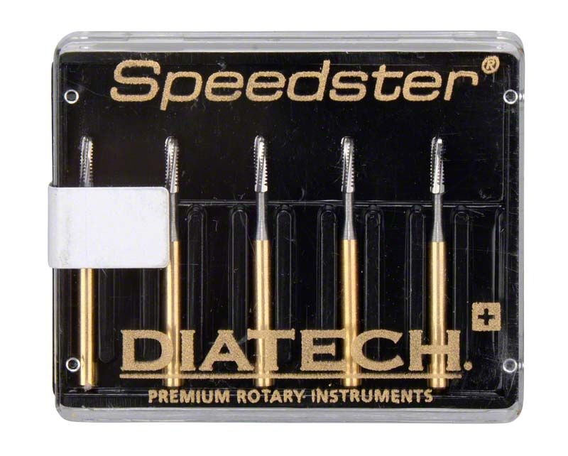 Hartmetallbohrer DIATECH Speedster FG S5 010 in Verpackung.