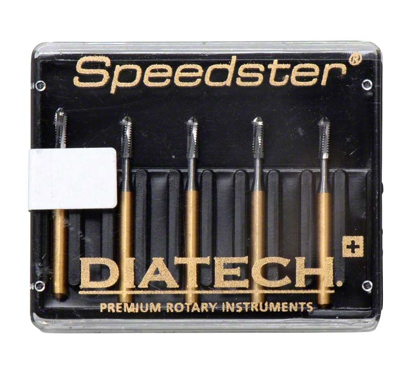 Hartmetallbohrer DIATECH Speedster FG S5 012 in Verpackung.