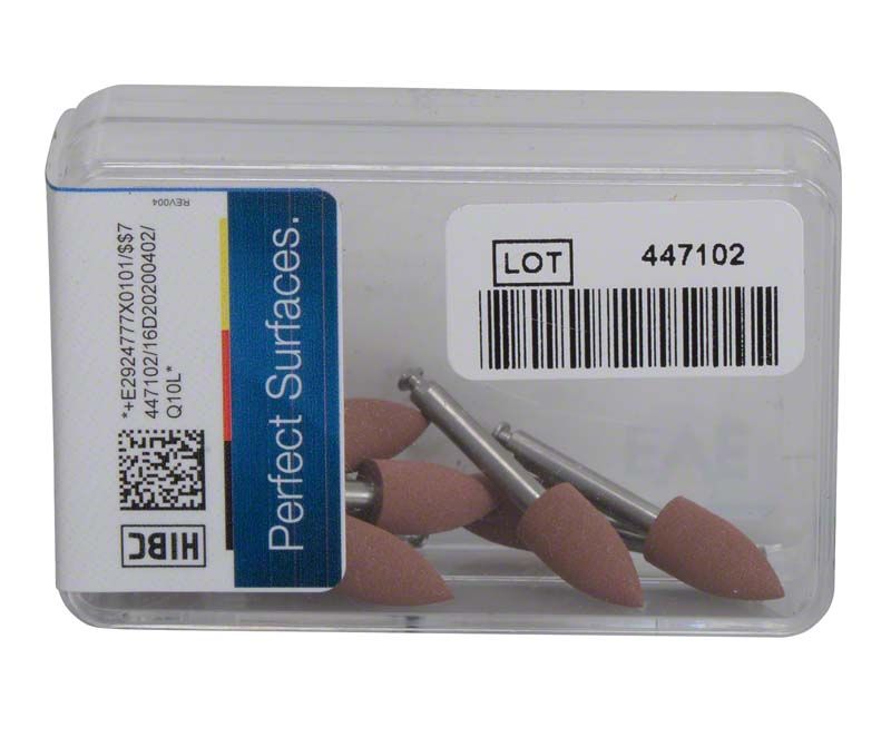EVEFLEX Polierer Packung mit mittlerer Körnung und Barcode-Ansicht.